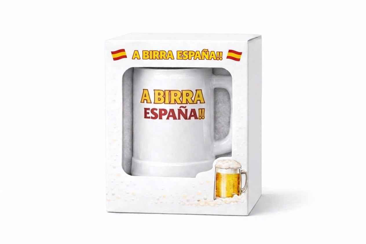 A BIRRA ESPAÑA 🍺 | Jarra cerámica para cerveza
